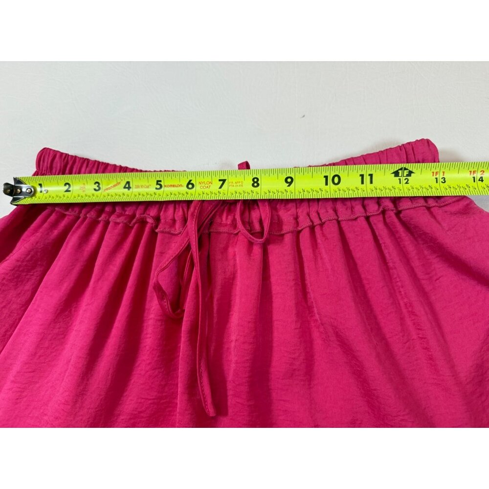Hyfve Womens Emmy Pink Skirt M Lightweight Vibrant Flowy Elastic (bin LL141) - Picture 3 of 8